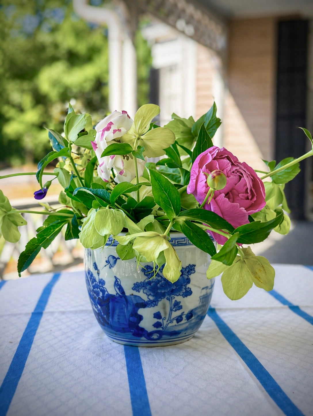 Blue and White Porcelain Bowl