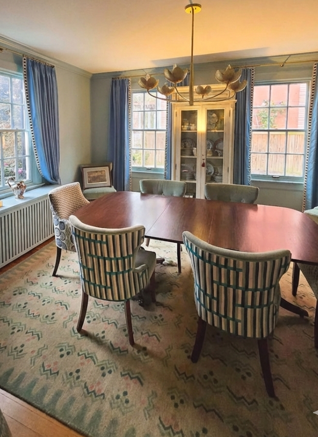 Bungalow Oushak - Green/Coral