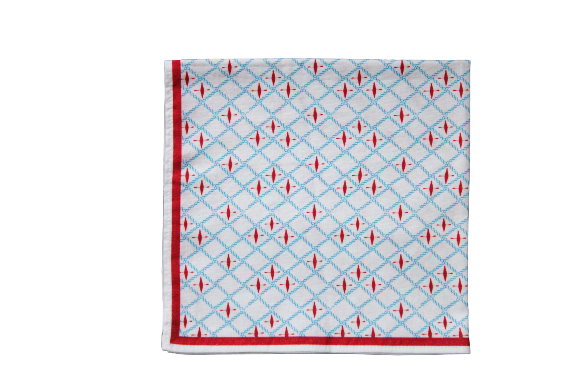 Kayak Pattern Napkin, Set of Four