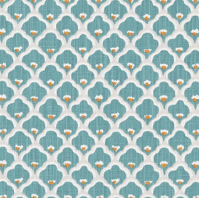 Kravet Sensu - Orange/Blue