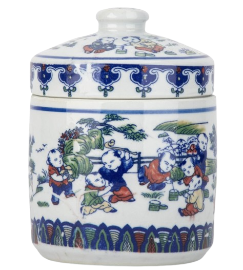 Porcelain Lidded Jar