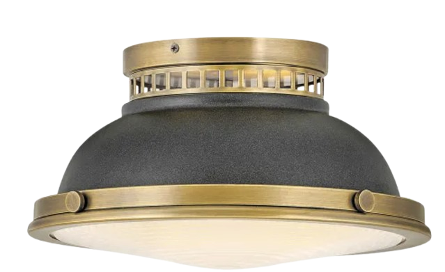 Hinkley Lighting- 13" Emery Flush Mount Ceiling Fixture