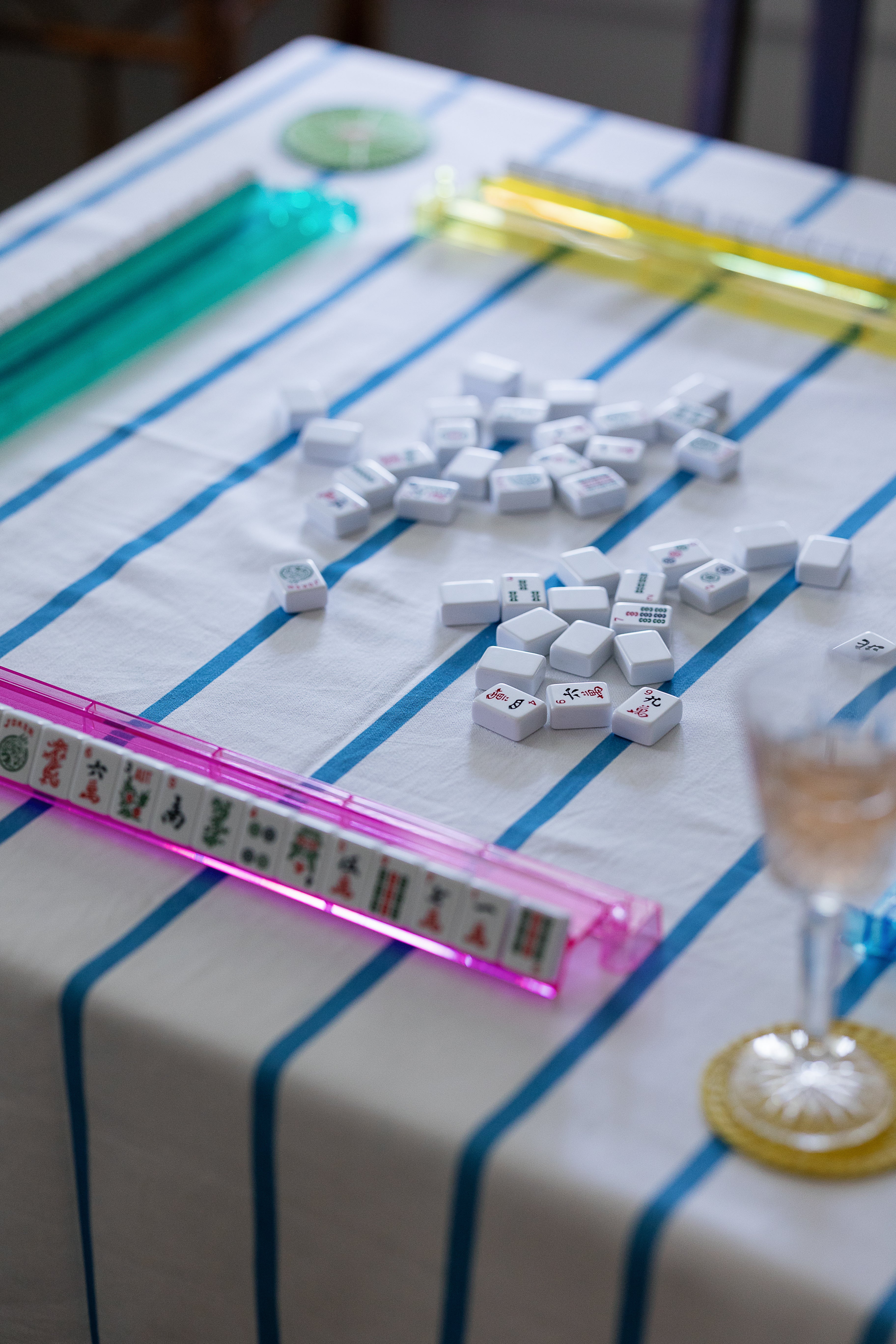 Weekend Stripe Table Topper