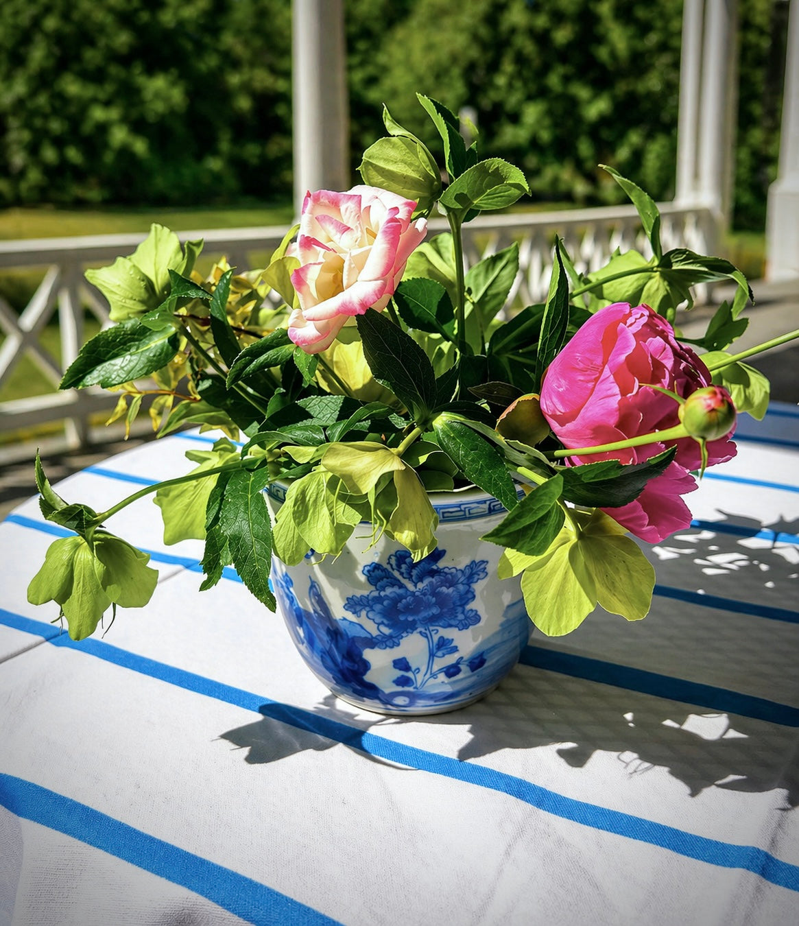 Blue and White Porcelain Bowl