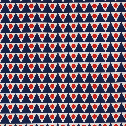 Schumacher Pennant II Indoor/Outdoor -Navy/Red