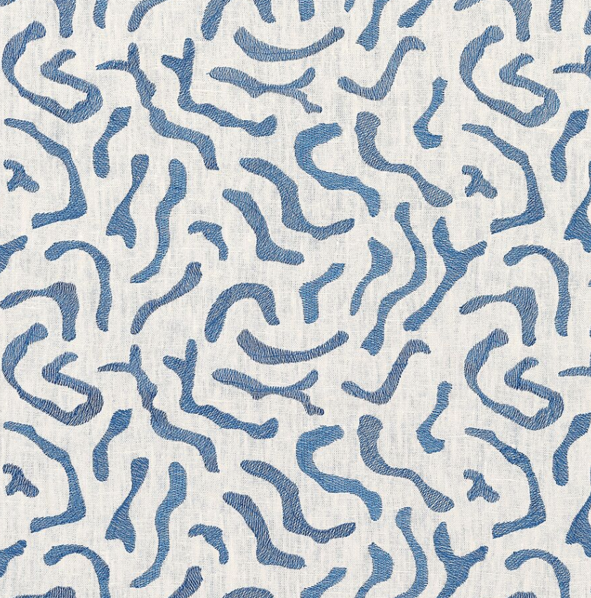 Vaughn- Keros Embroidered Linen