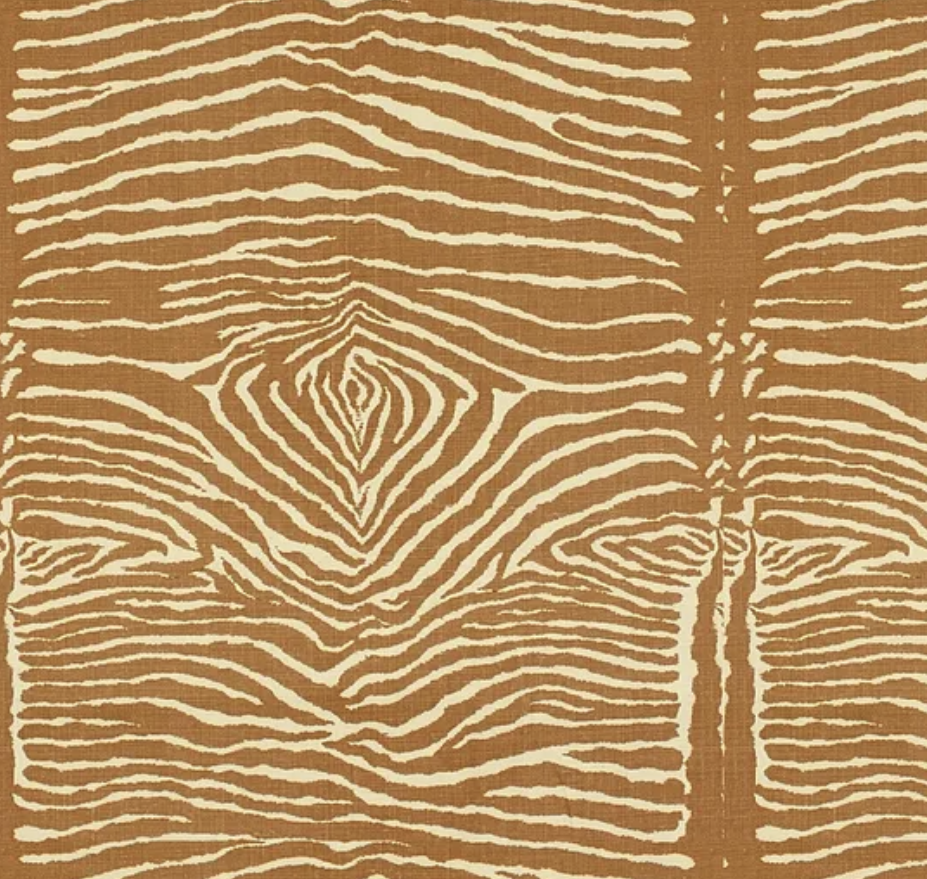Brunschwig & Fils- Le Zebre Linen Print