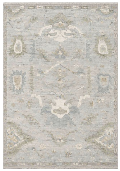 Harlow Oushak- Blue/ Green