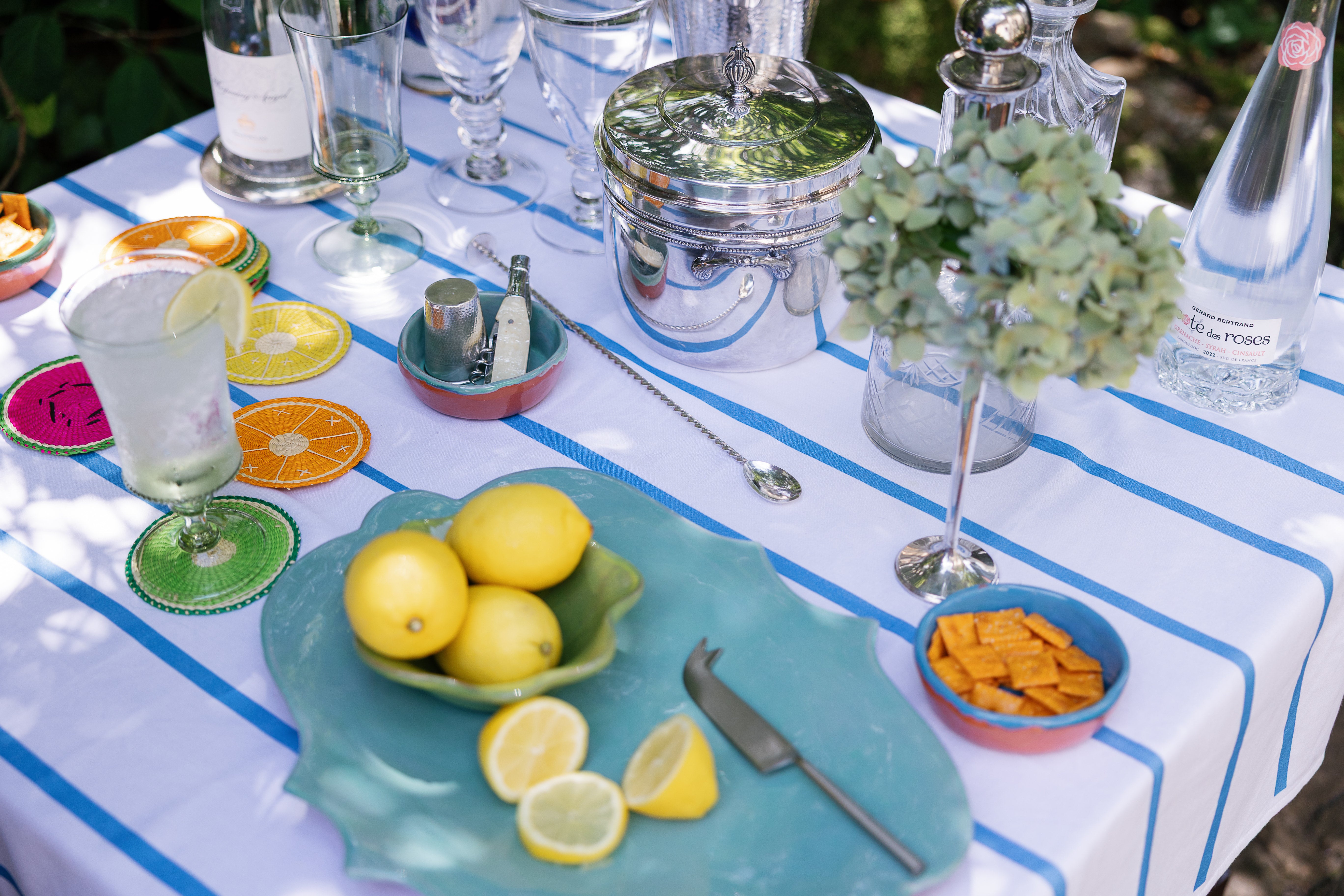 Weekend Stripe Table Topper