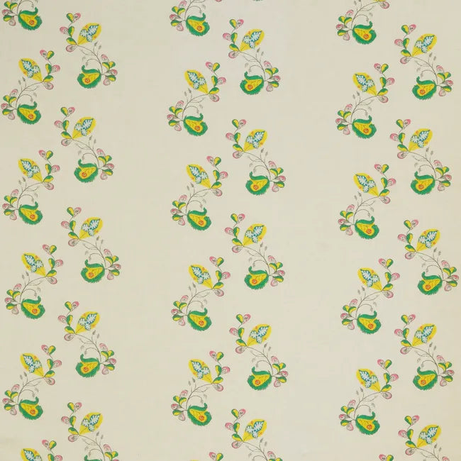 Kit Kemp for Andrew Martin Pyscho Sprig Yellow